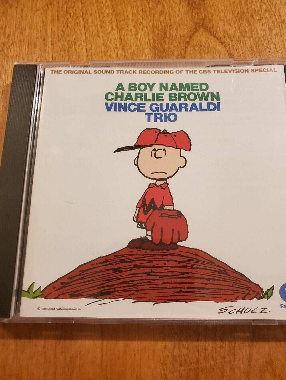 Vince Guaraldi Trio A Boy Named Charlie Brown CD Soundtrack Fantasy